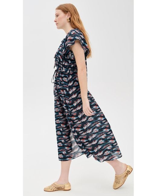 Ulla Johnson Blue Mikaela Coverup