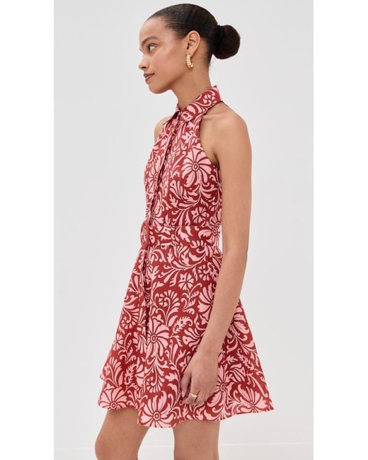 Veronica Beard Red Beau Dress