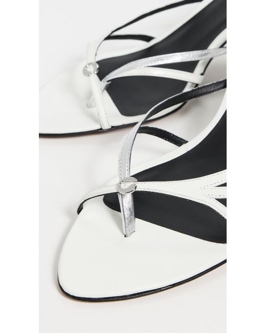 Coperni Black Low Strap Sandals