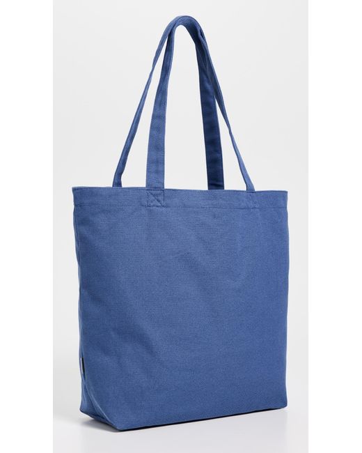 Carhartt Blue Canvas Graphic Tote for men