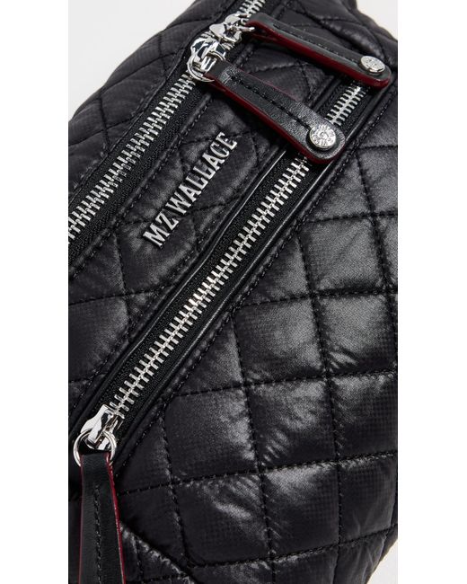 MZ Wallace Black Small Crosby Sling Bag