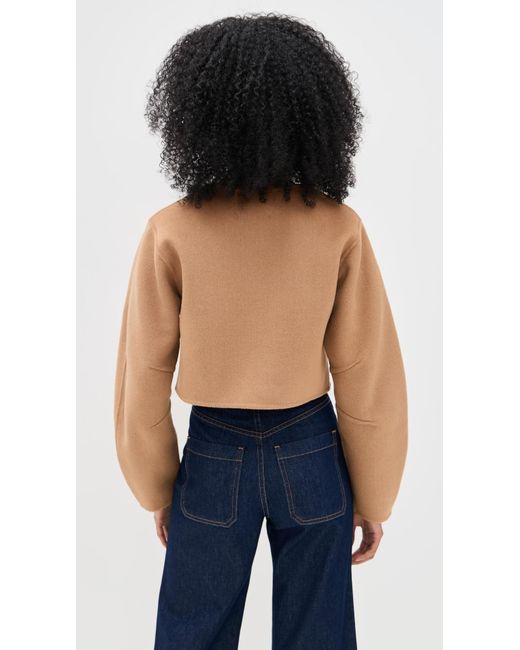 ALIGNE Blue Angelina Cropped Jacket