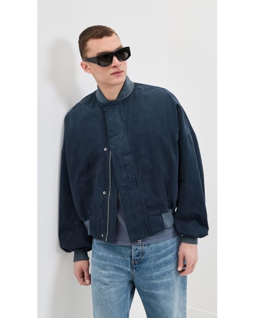 J.W. Anderson Blue Bomber Jacket
