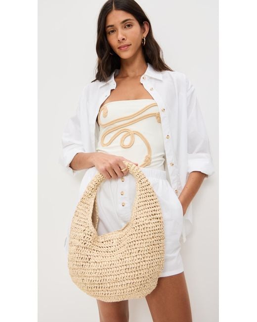 Hat Attack Shelly Bag in Natural | Lyst Canada