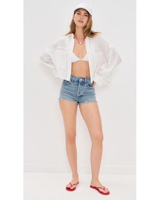 9seed White Formentera Top