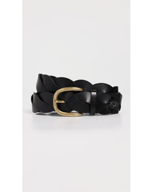 Isabel Marant Black Zigza Belt