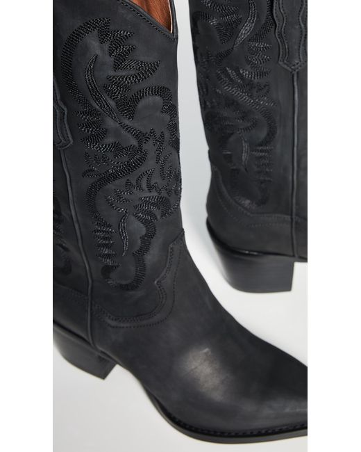 jeffrey campbell dagget western boot latte