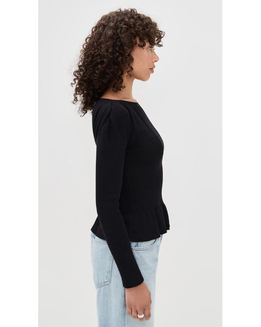 Merlette Black Alma Top