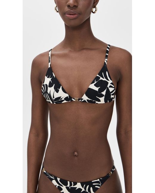 Anine Bing Brown Bellamy Bikini Top
