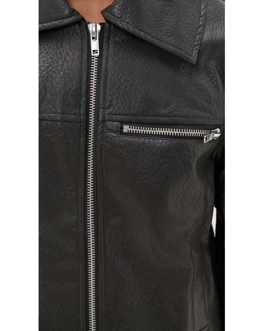 Madison The Label Black Axel Faux Leather Jacket