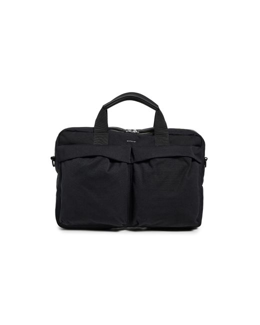 Sandqvist Black Everyday Briefcase for men