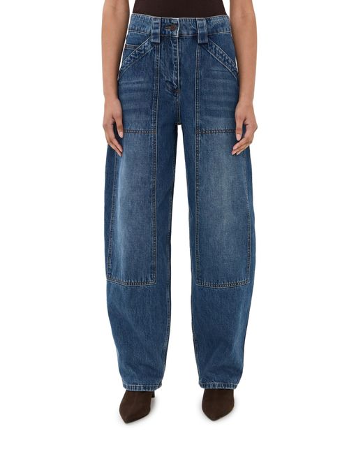 Co. Blue High Waist Balloon Pants