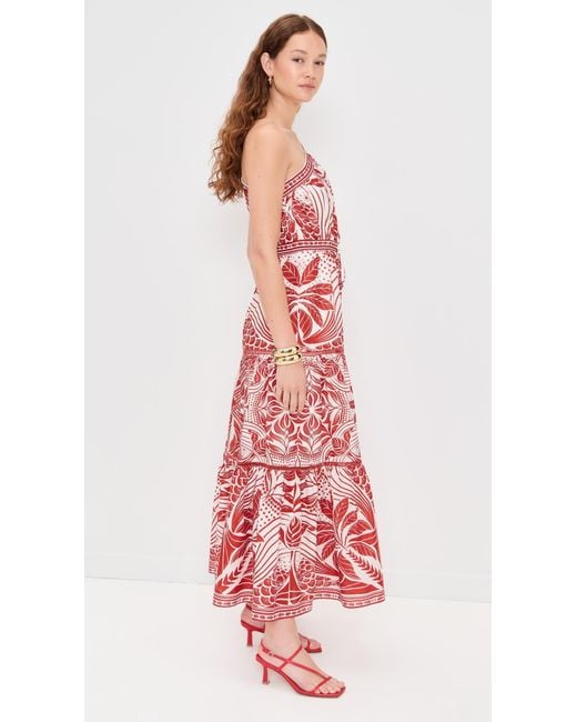 farm rio red paisley scarf knit mini dress Rodeo FARM RIO ACTIVE