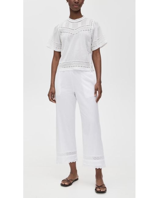 Xirena White Ilya Pants