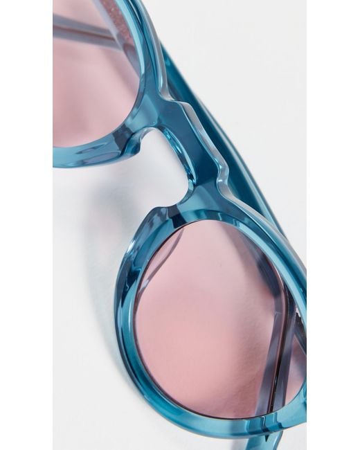 Wisdom Blue Frame 27 Sunglasses