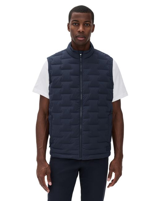Rhone Blue Voyage Down Vest for men