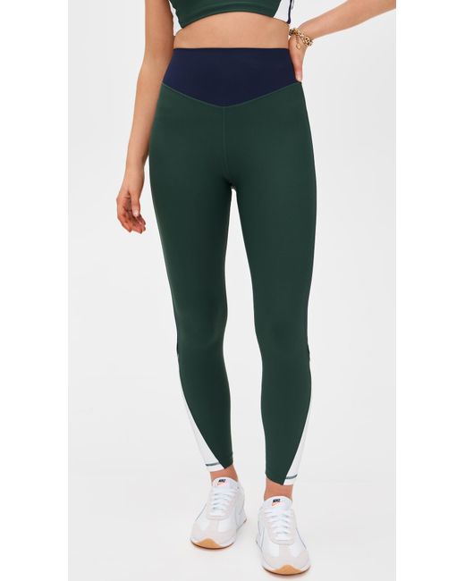 The Upside Blue Playoff 25In High Midi Pants