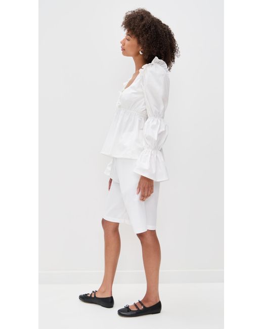 The Lulo Project White Cielo Top