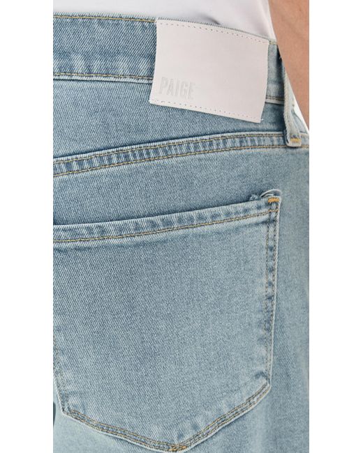 PAIGE Blue Doheny Heritage Relaxed Straight Jeans for men