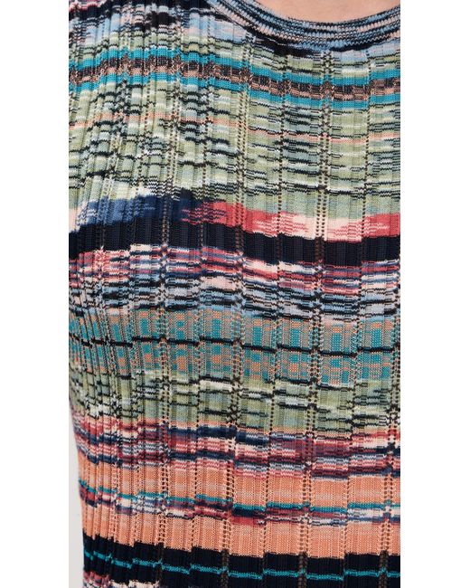 Ulla Johnson Multicolor Ajak Sleeveless Knit Midi Dress
