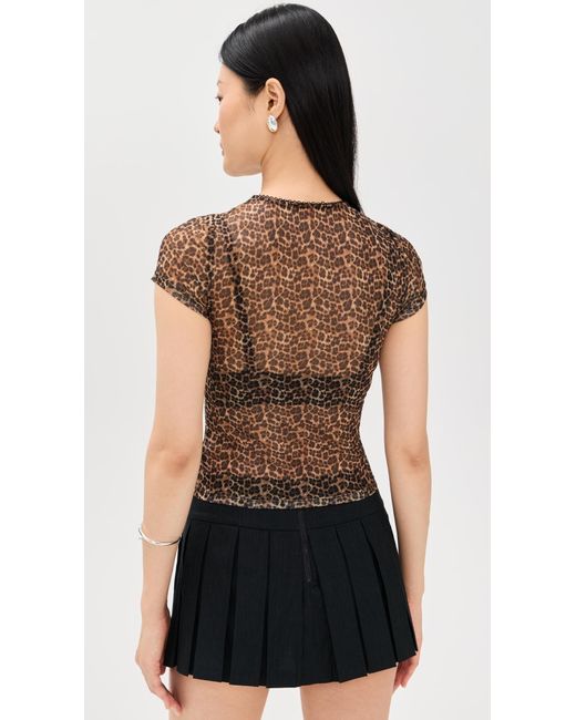 Miaou Black Mini Tee