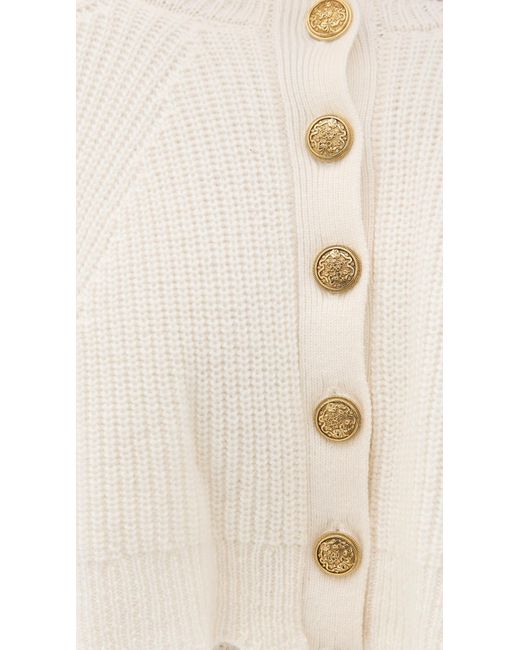 LoveShackFancy Blue Daelyn Cardigan