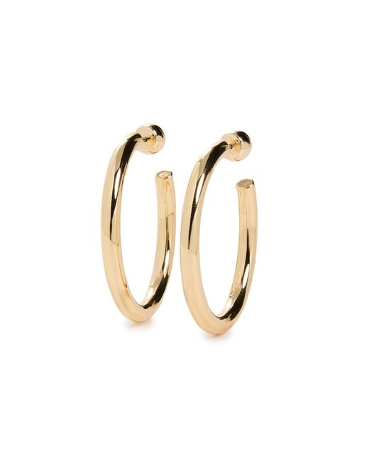 Gorjana Black Carter Hoops