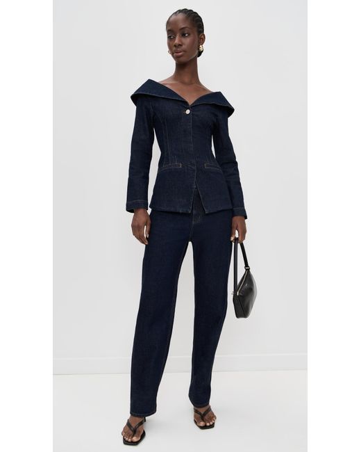 ALIGNE Blue Elle Denim Jacket