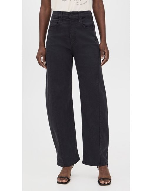 Mother Black The Half-Pipe Flood Jeans