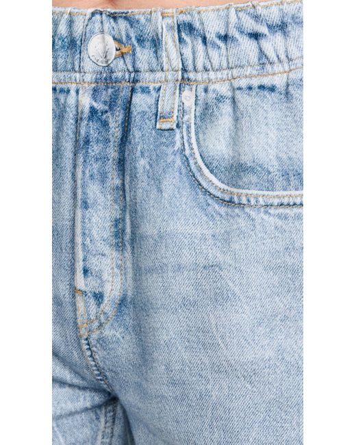 Rag & Bone Blue Miramar Walking Shorts