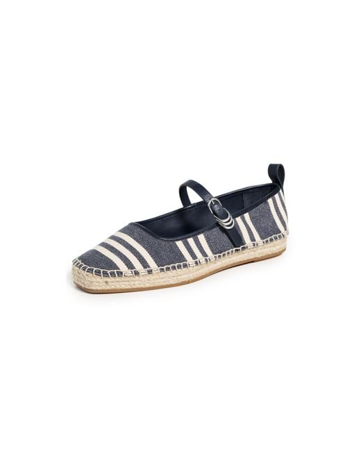 Rag & Bone Blue Spire Mary Jane Espadrilles