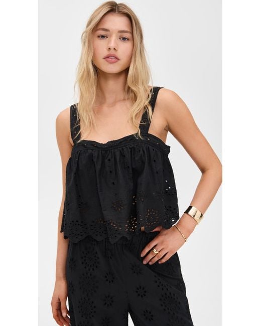 Z Supply Black Dorean Top