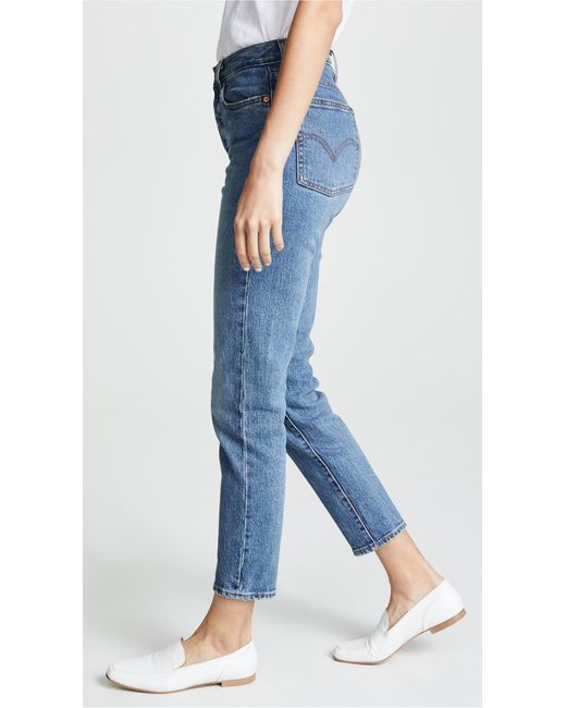 Levi's Denim Wedgie Icon Jeans in Blue 