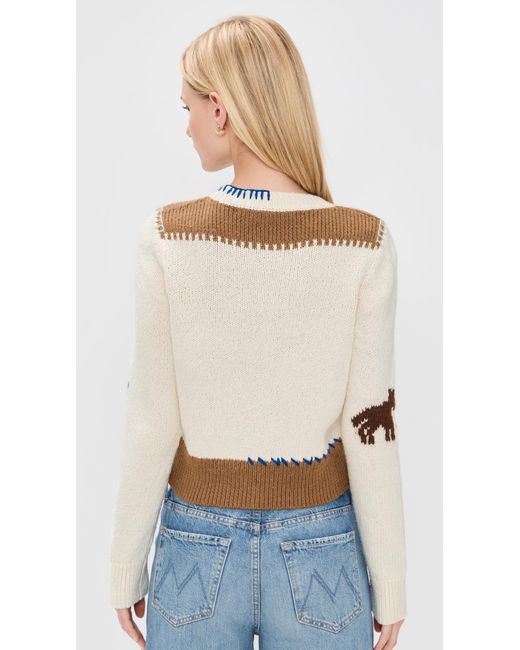 Mother Blue The Shrunken Pullover