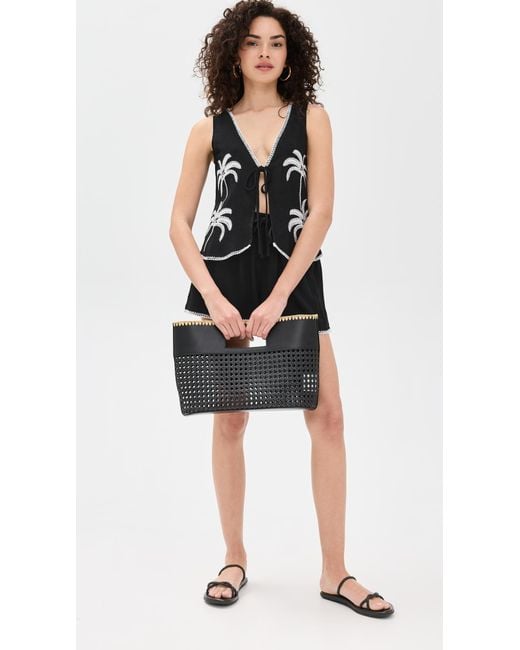 4th & Reckless Black Kenna Top