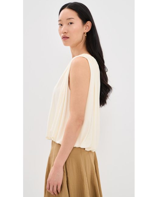Vince White Bubble Top
