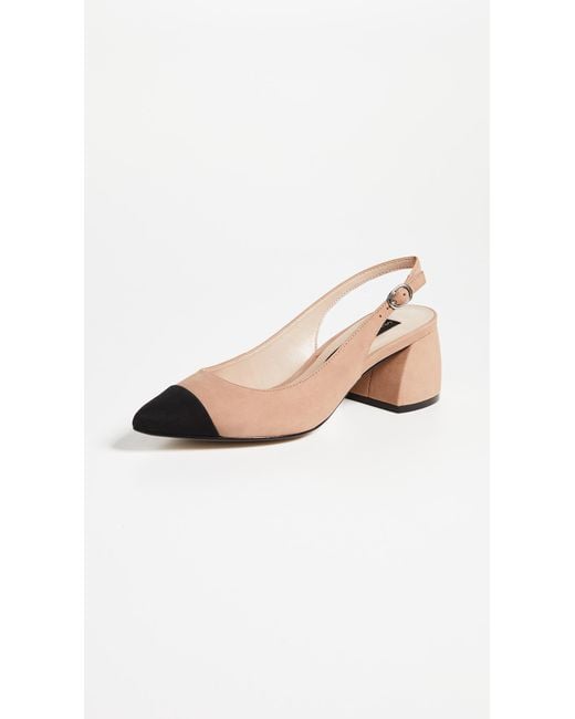 Steve Madden Agent Slingback Pumps Lyst Canada