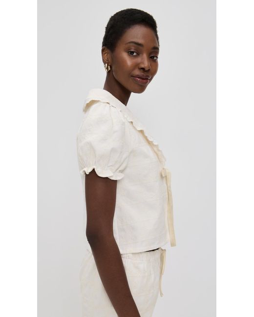 Bailey Rose Black Eyelet Top