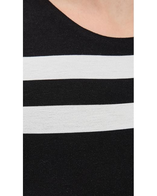 Alice + Olivia Black Rothy Sleeveless Sculpt Thong Bodysuit