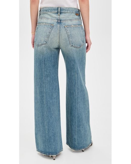 Jamie Haller Blue The Lax Wide Jeans
