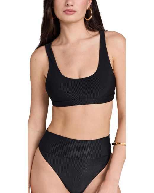 Beach Riot Black Peyton Top