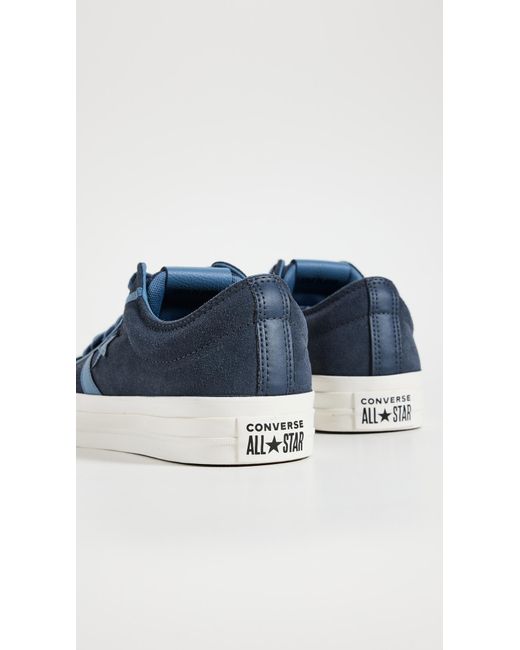 Converse Blue Star Player 76 Suede Sneakers for men