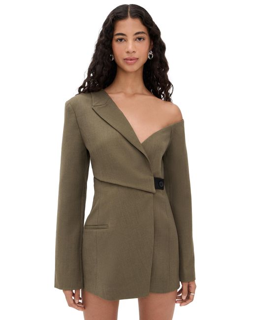 Women's Green Sartoria Mini Dress