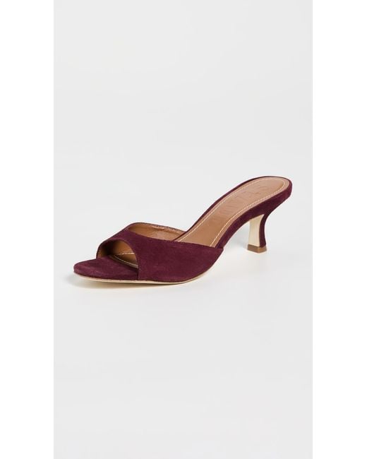 Staud Brown Brigitte Mules