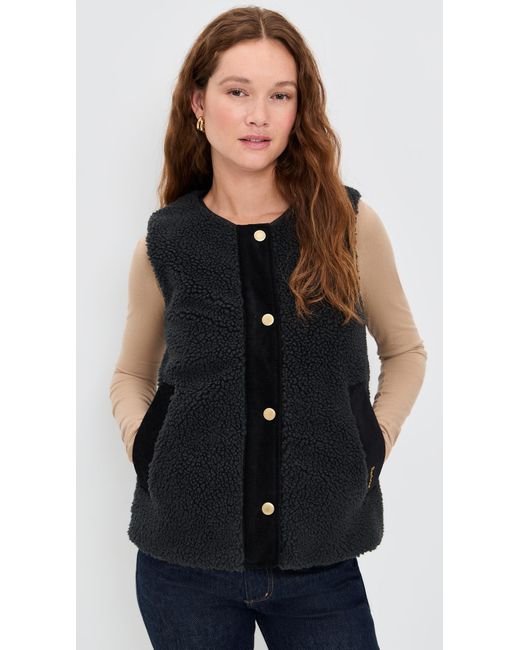 Barbour Dulsie Liner Vest in Black | Lyst