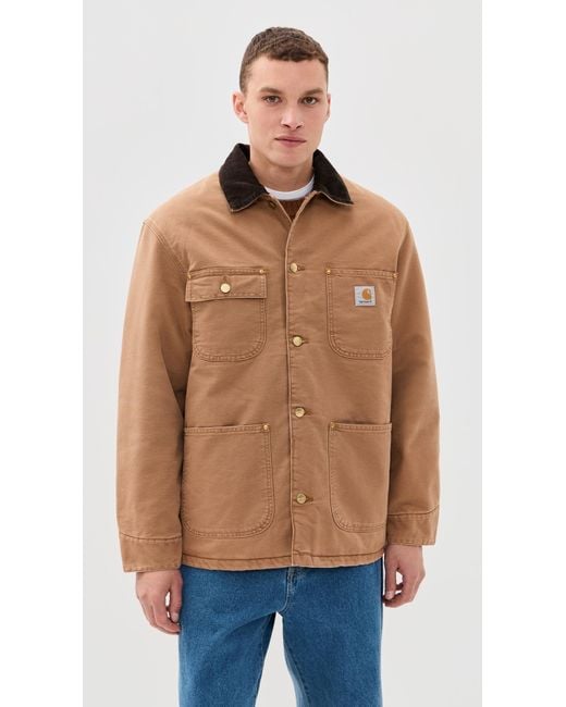 Carhartt Blue Og Barn Jacket for men
