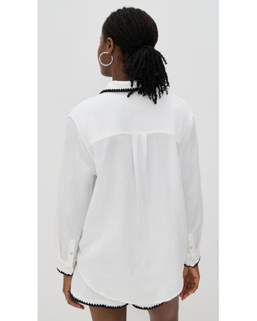 Rails White X Lspace Idania Button Down
