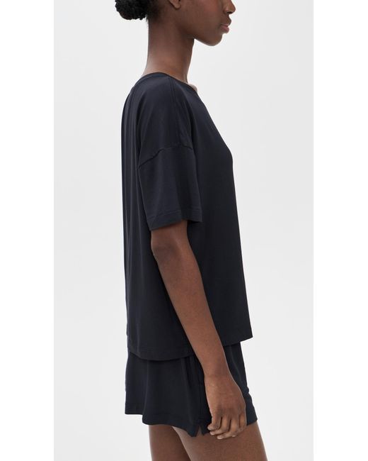 Eberjey Black Gisele Everyday T-Shirt