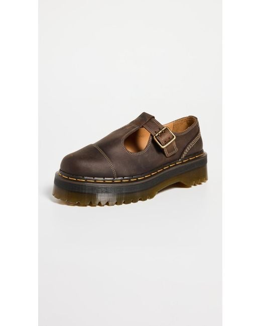 Dr. Martens Brown Bethan Mary Jan Oxfords
