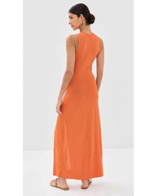 Altuzarra Orange Atuzarra Saraien Dress